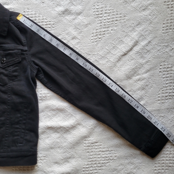 Levi's Black Button Up Denim Jacket - Picture 9 of 11